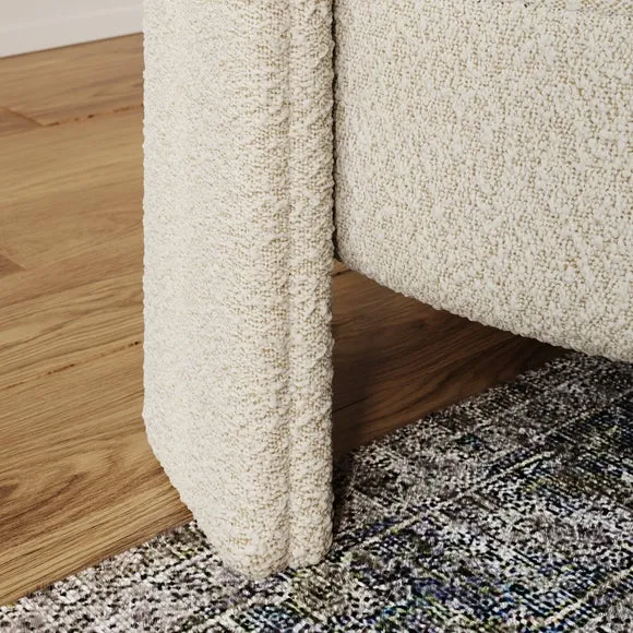 Hailey Chunky Tonal Boucle Accent Chair 4