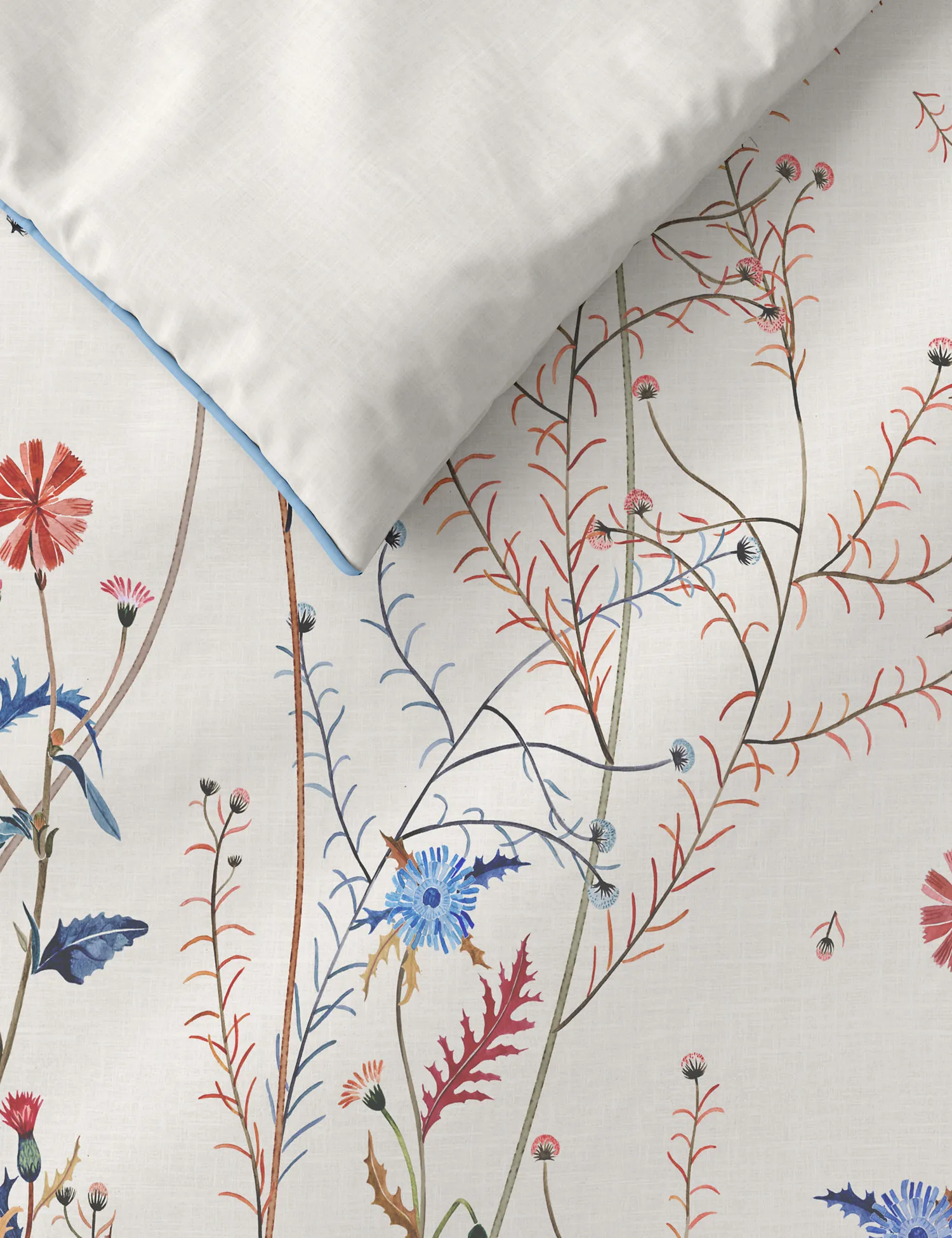 M&S Pure Cotton Wild Floral Bedding Set