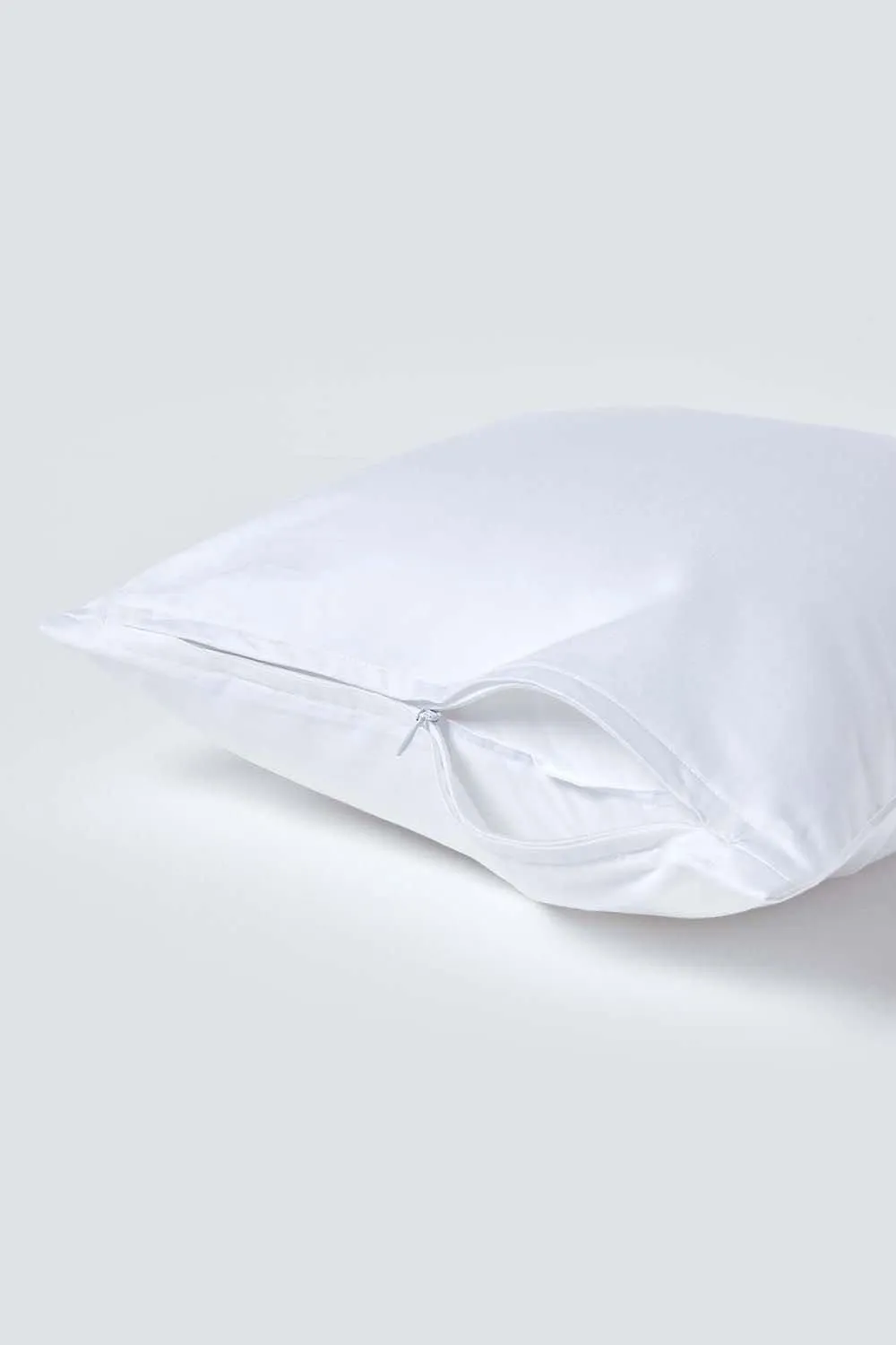 Homescapes Continental Egyptian Cotton Pillowcase 1000 TC, 40 x 40 cm in White 3