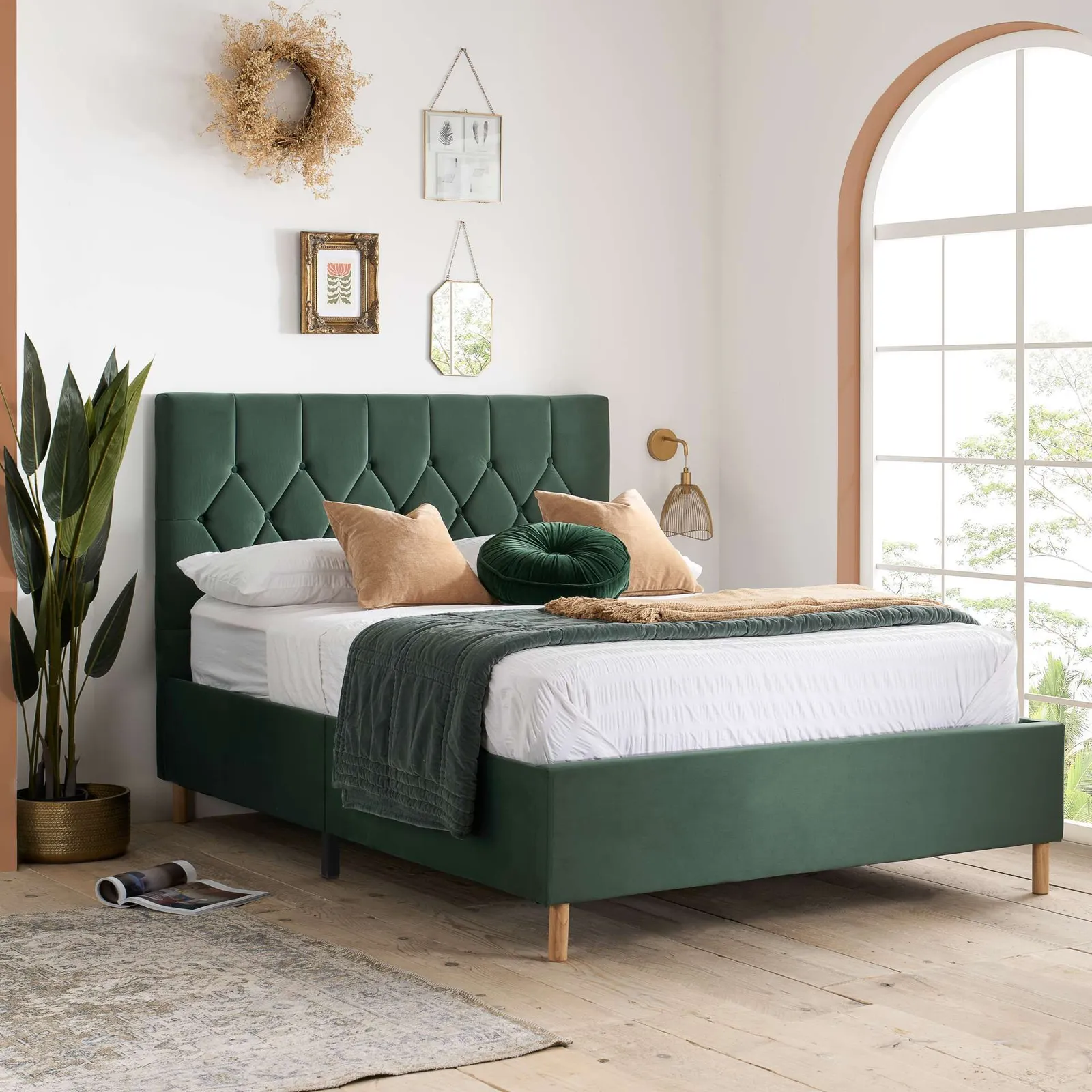 Birlea Loxley Bed in Green