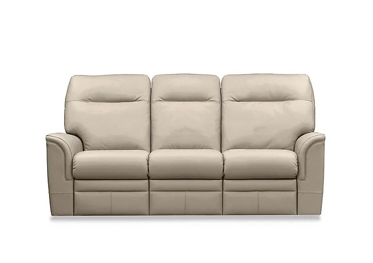 Hudson 23 Leather 3 Seater Sofa