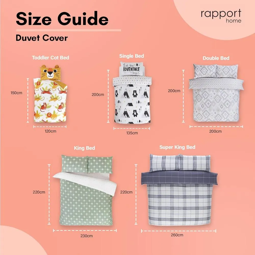 Rapport Home Maya Stripe Polycotton Reversible Duvet Cover Set with Pillowcase in Pink 6