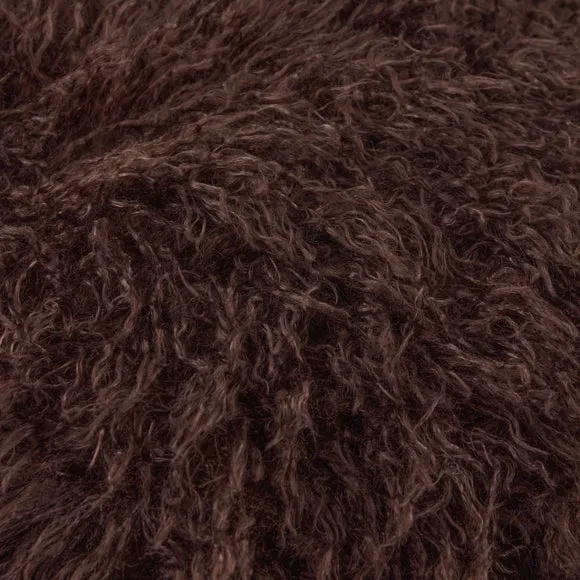 Furn. Rowan Faux Fur Throw Blanket 130cm x 175cm 2
