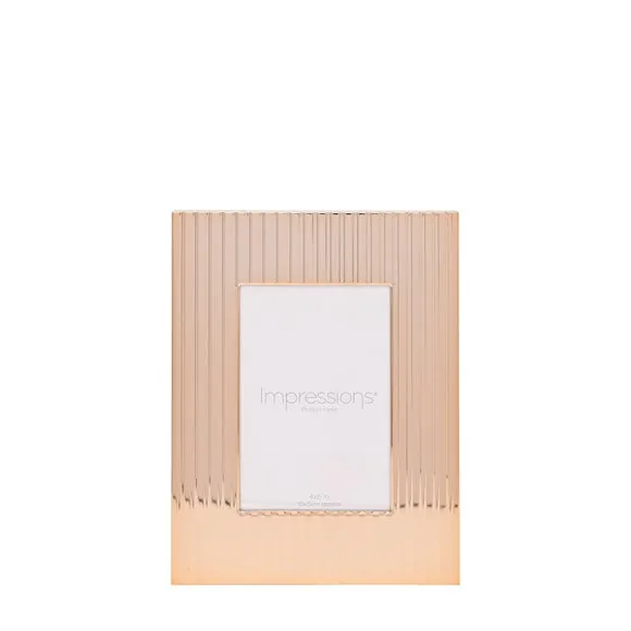 Impressions Gold Steel Photo Frame