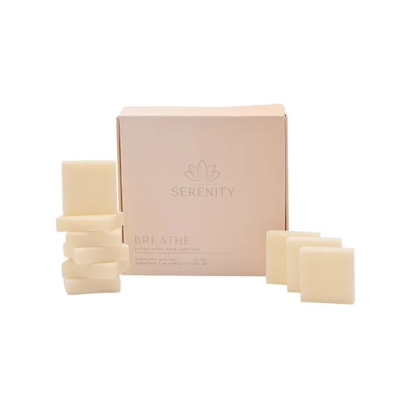 Serenity Breathe Set of 9 Eucalyptus Sage & Vetiver Wax Melts 2