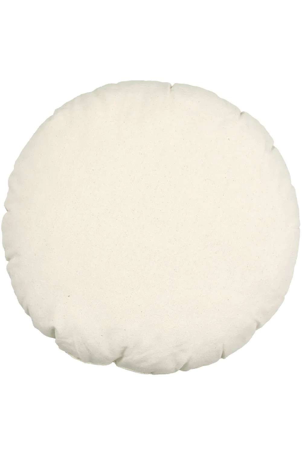 Fusion 'Soleil Embroidered' Round Cushion in Cream 3