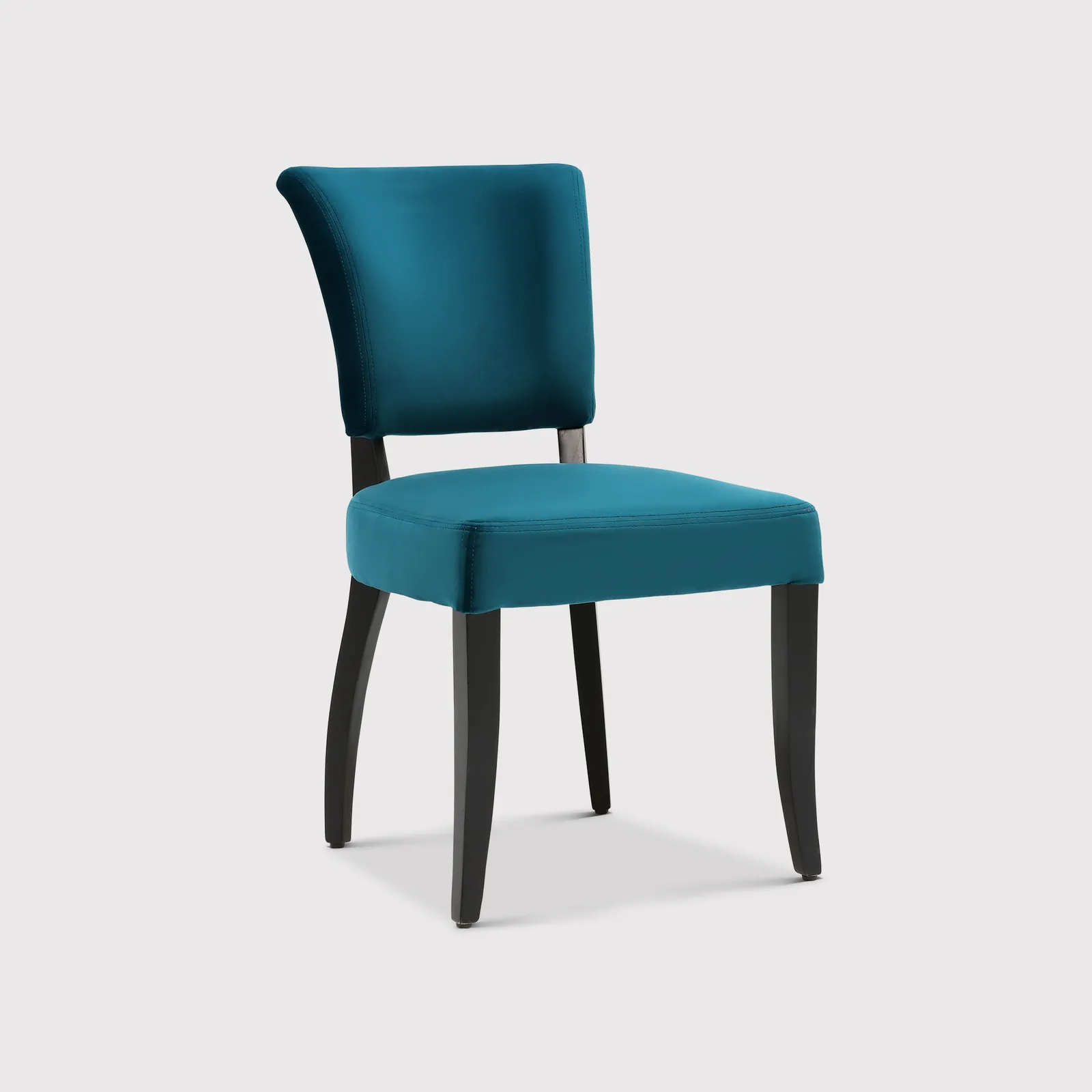 Timothy Oulton Mimi Dining Chair, Teal Velvet | Barker & Stonehouse 2