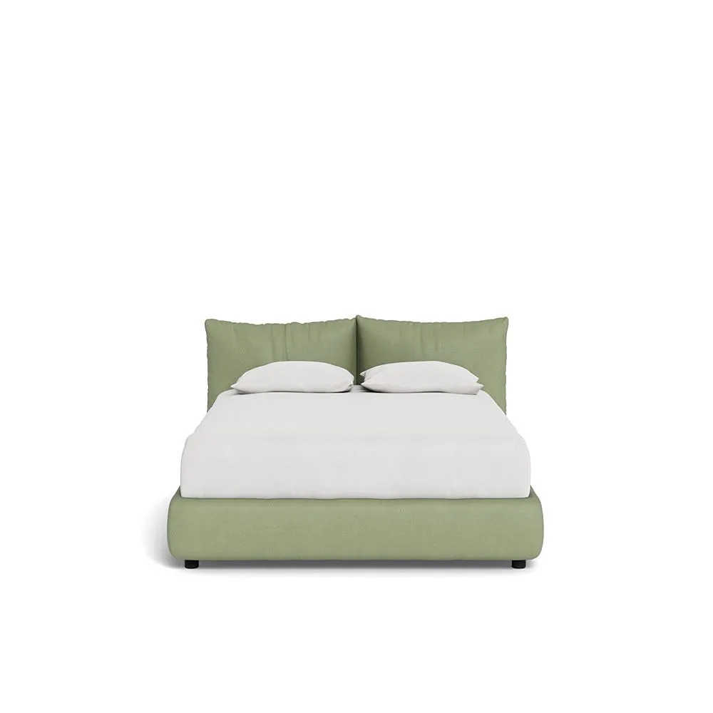 Heal's Pillow Bed Double Siena Cotton Pistachio