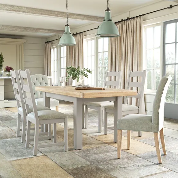 Salcombe 4-6 Seater Extendable Dining Table 1