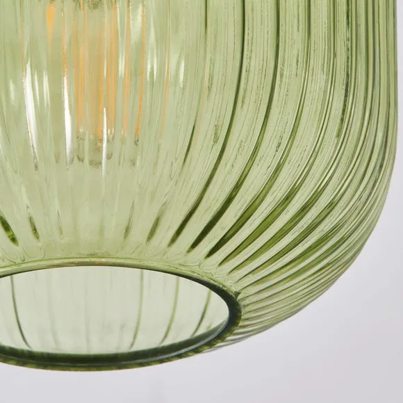 Riley Gold Flush Ceiling Light 3