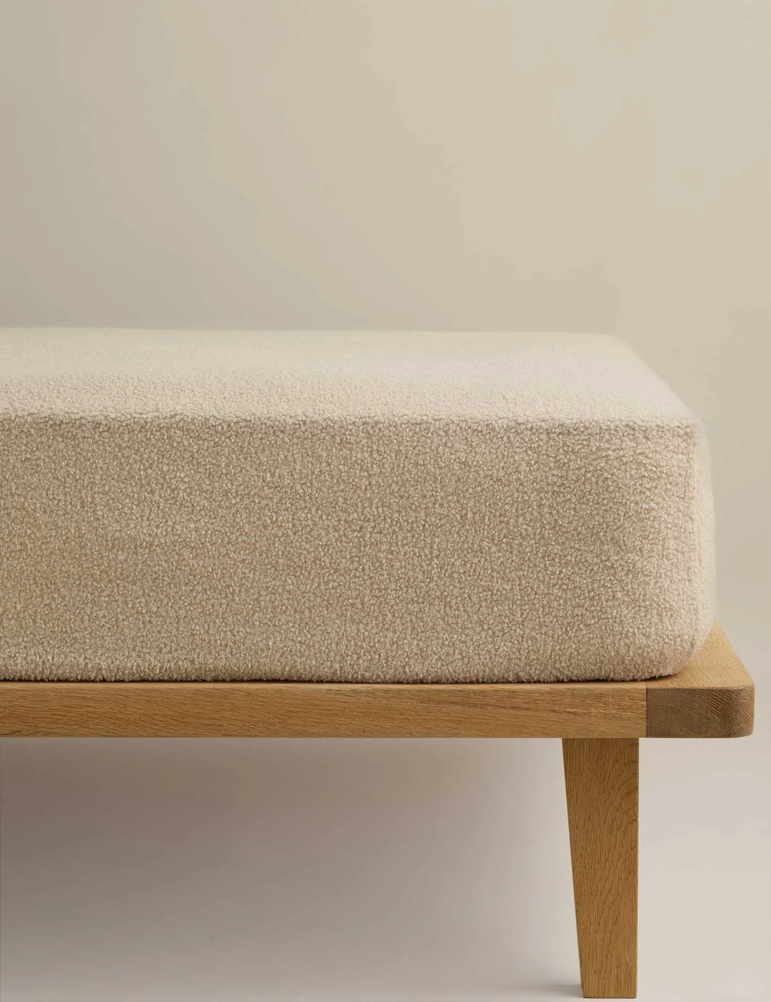 M&S Borg Cosy Deep Fitted Sheet Linen
