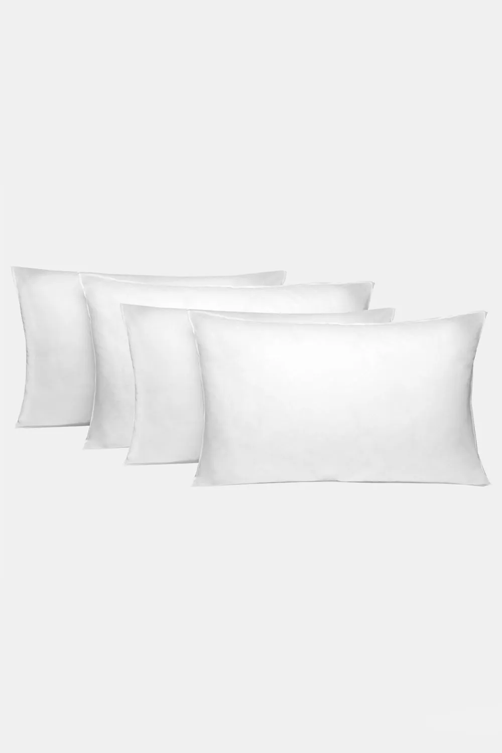 OHS 4 pack Luxury Soft Pillows Hollow Fibre in White