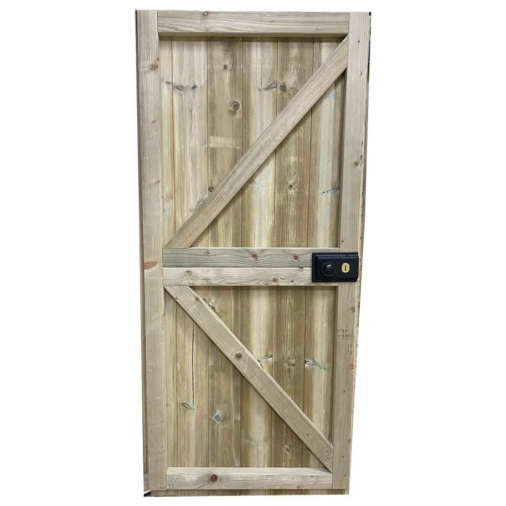 Marlborough 15 x 7 Pressure Treated Apex Potting Shed & Bench in Natural 6