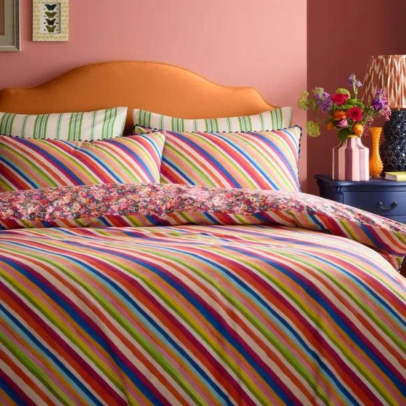 Sophie Robinson Darling Ditsy 100% Cotton Duvet Cover & Pillowcase Set 2