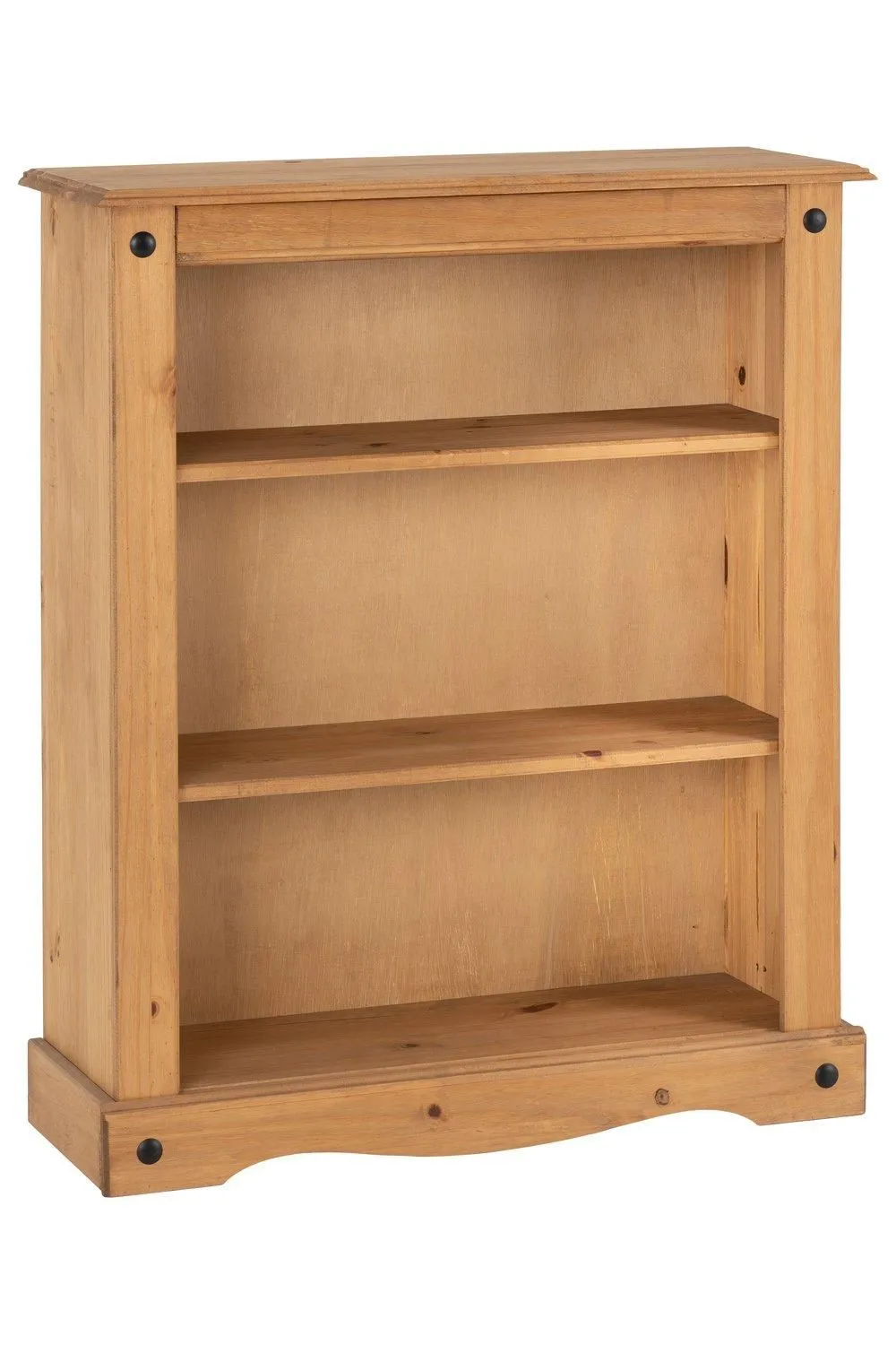 Seconique Corona Low Bookcase in Natural 2