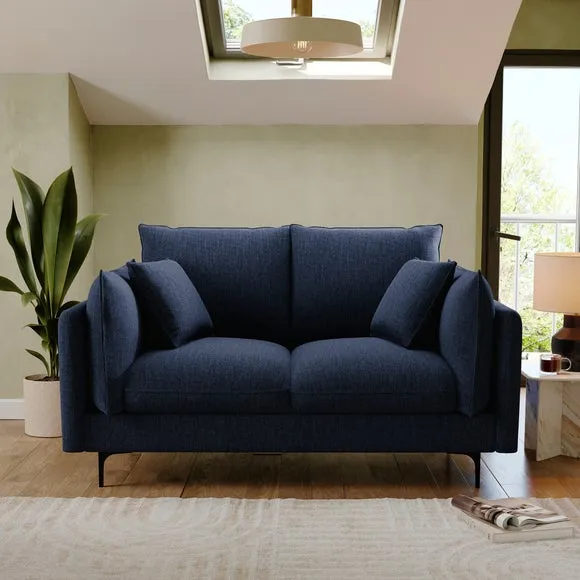 Ruby Textured Chenille 2 Seater Sofa