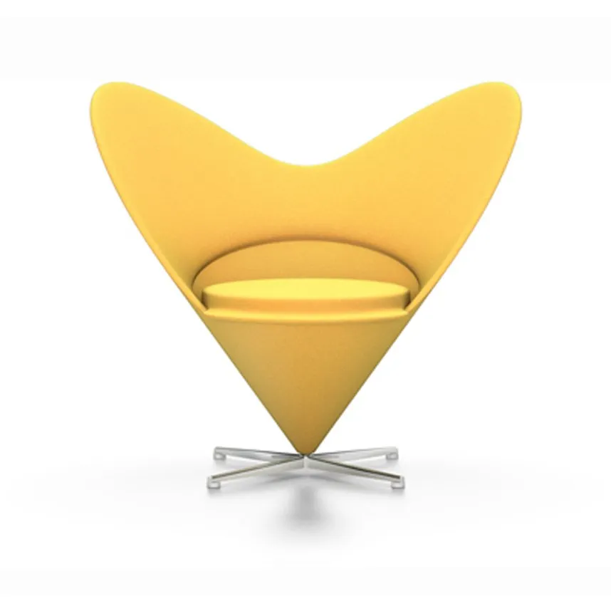 Vitra Heart Cone Chair Yellow 1