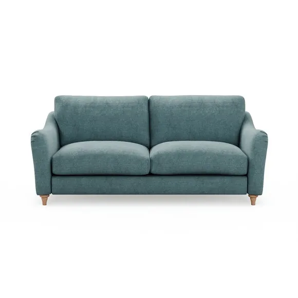 Hattie Tonal Plush Chenille 3 Seater Sofa 2
