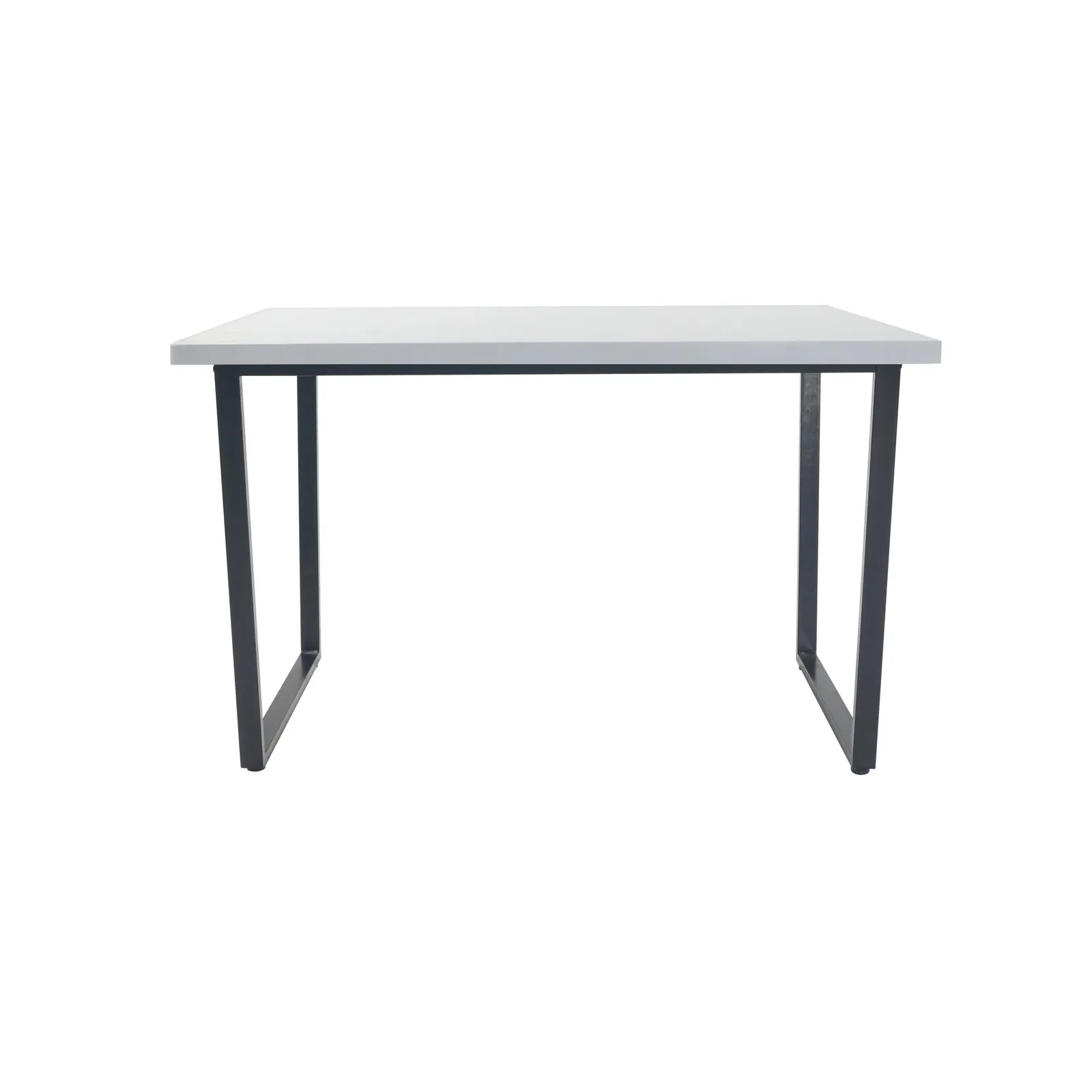 Vixen Rectangular Dining Table Black/White