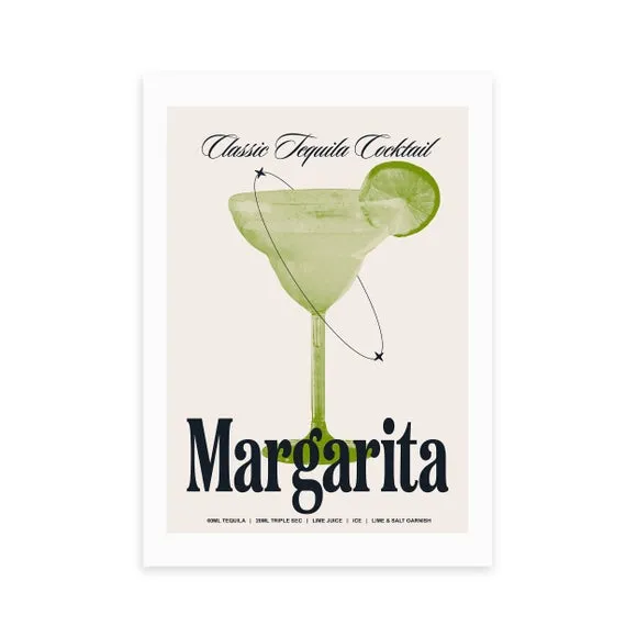 East End Prints Margarita Print by HollieGraphik 2