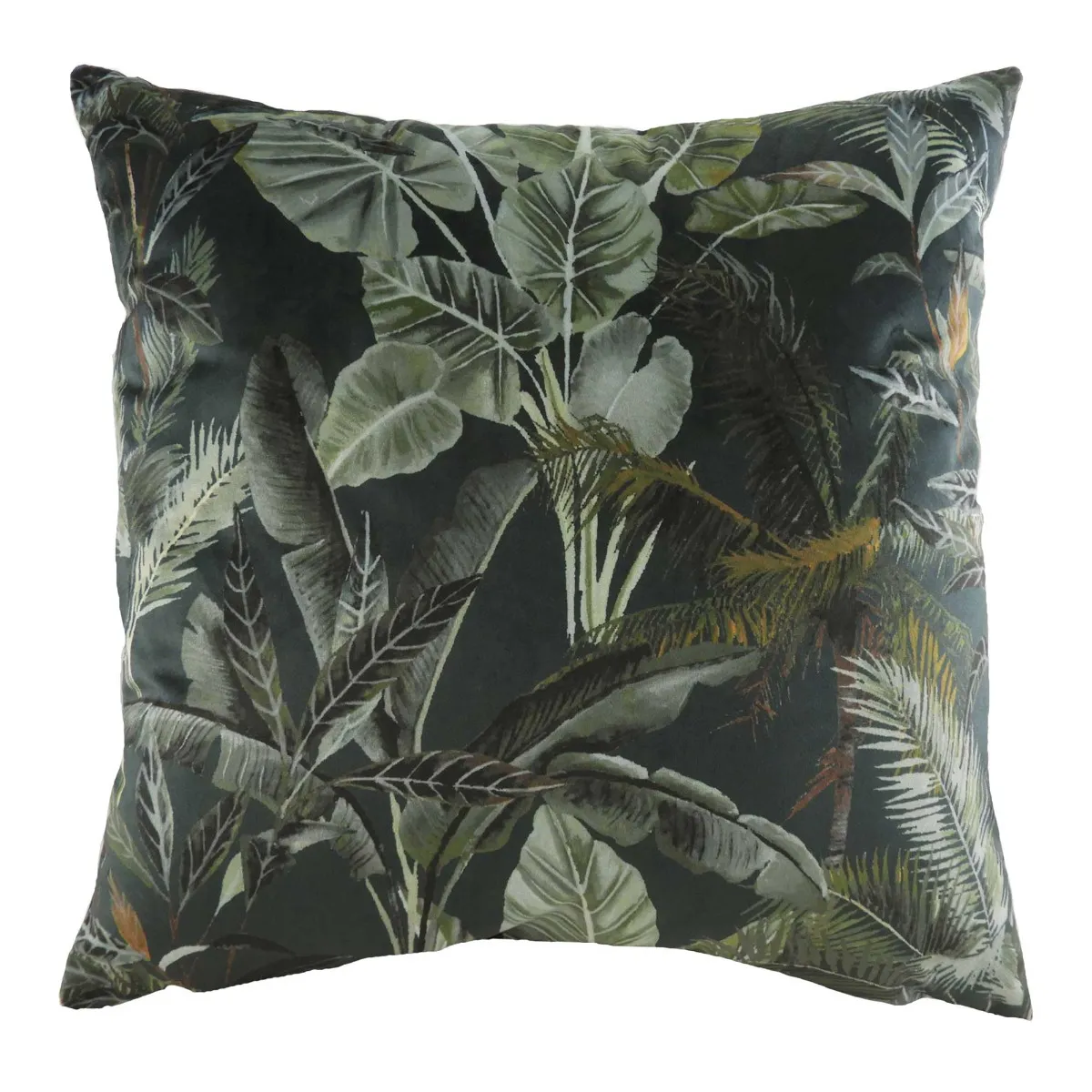 Dark Leaves Cushion