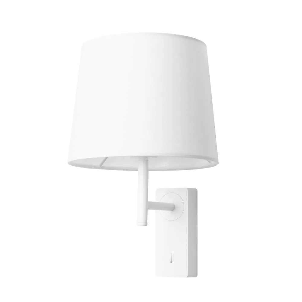 Netlighting Aura Wall Lamp with Shade White E27