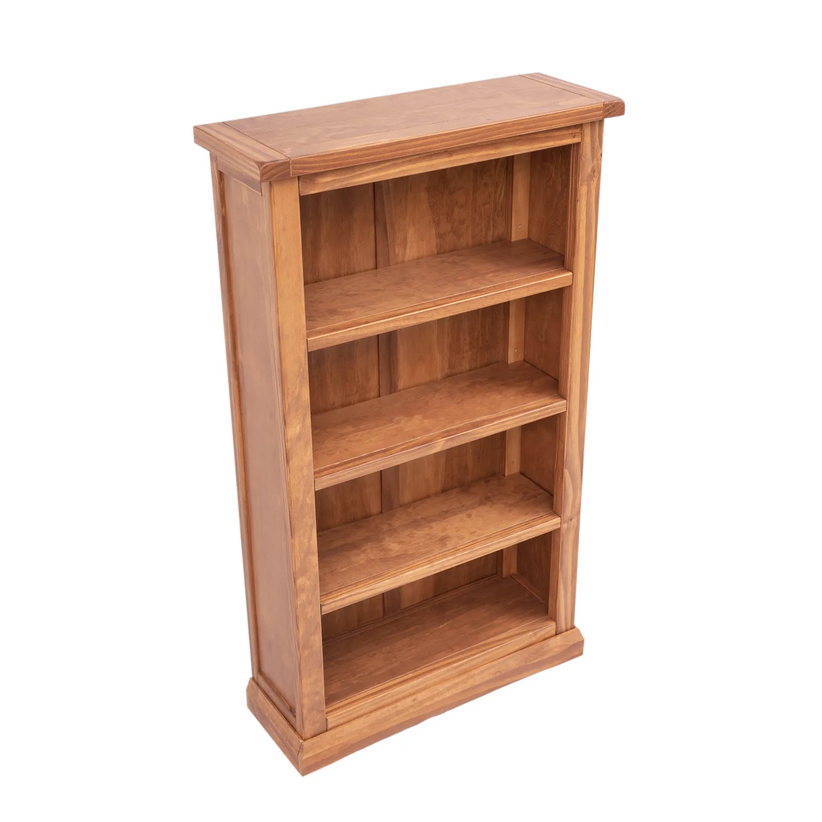 Cabinet Bits Bookcase with plinth 120x70x25cm in Brown 3