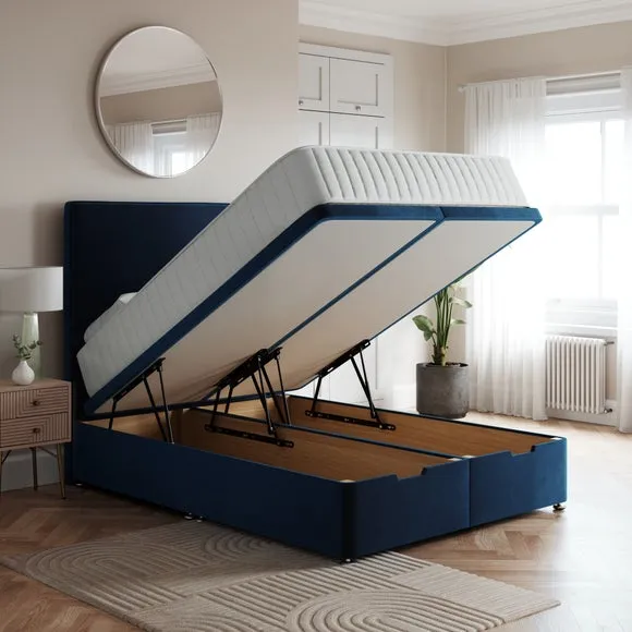 Luxury End Ottoman Bed Frame, Velvet 2