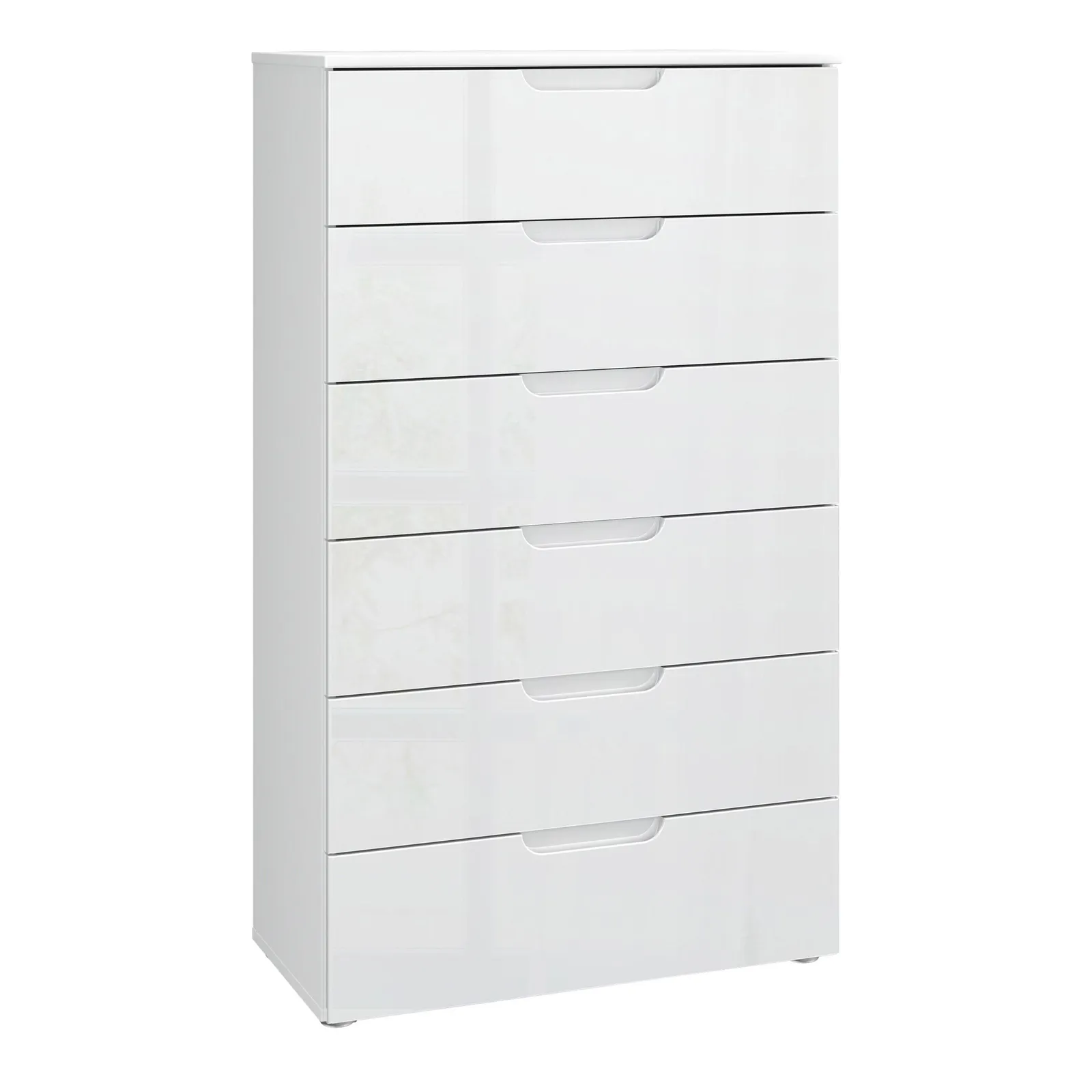 Furniture To Go Sienna Chest of 6 Drawers in White