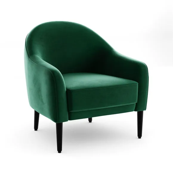 Kaspar Velvet Tub Chair 6