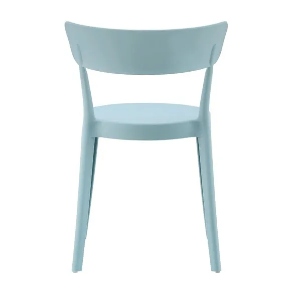 Fusion Living Plastic Bistro Dining Chair 6