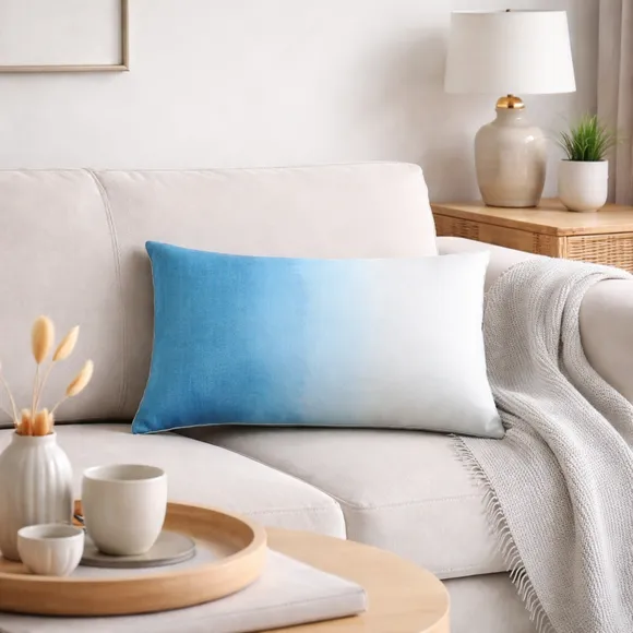 Ombre Rectangle Cushion Cover 1
