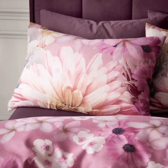 RHS x Catherine Lansfield Rosemoor Floral Duvet Cover & Pillowcase Set 2