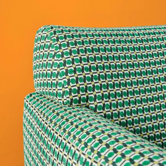 Yinka Ilori Sweet Flows Woven Jacquard Swivel Chair 3