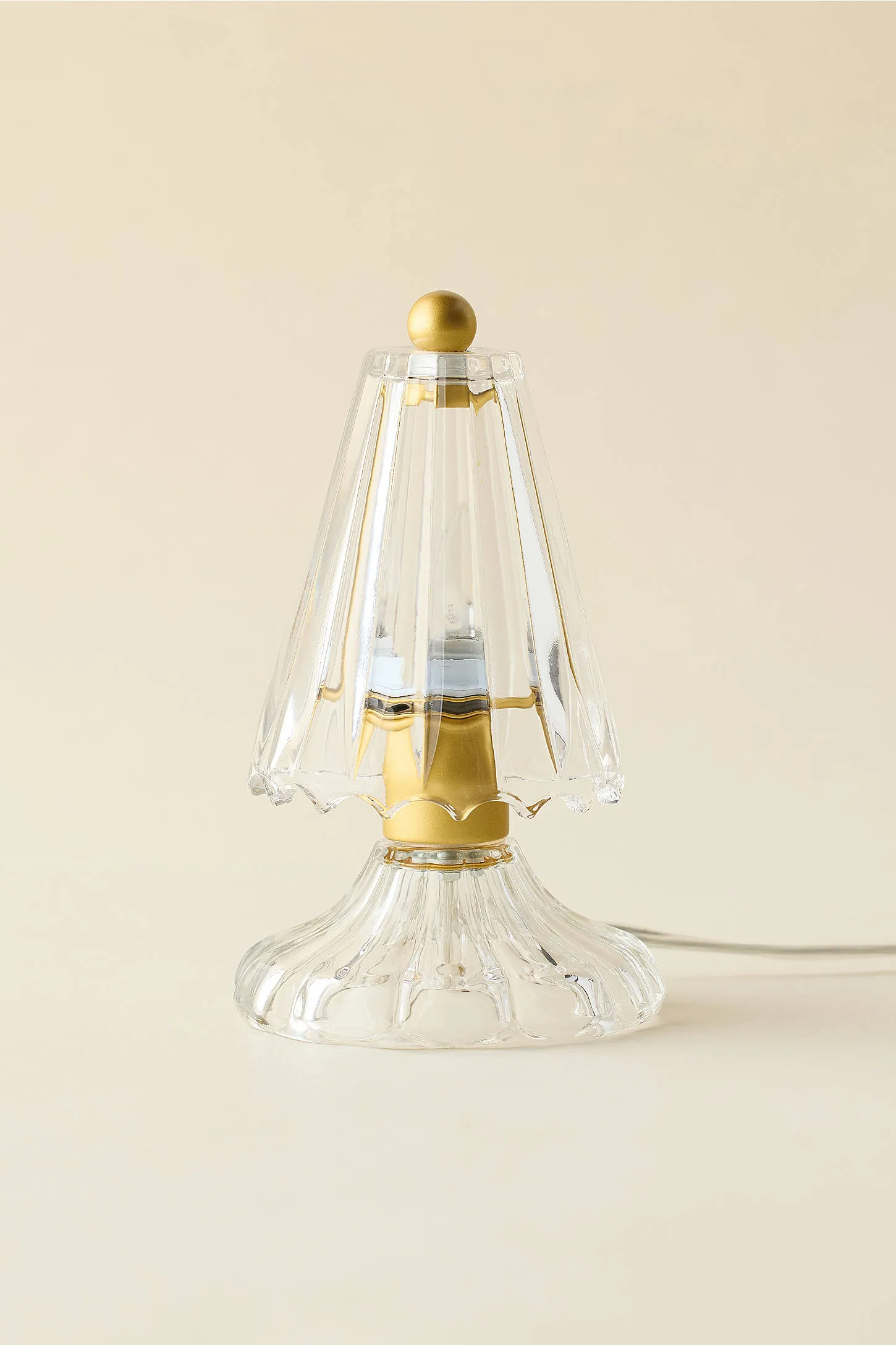 Eve Clear Glass Table Lamp - Clear ALL 5
