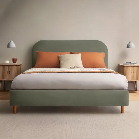 Silentnight Fara Bed Frame, Velvet 2