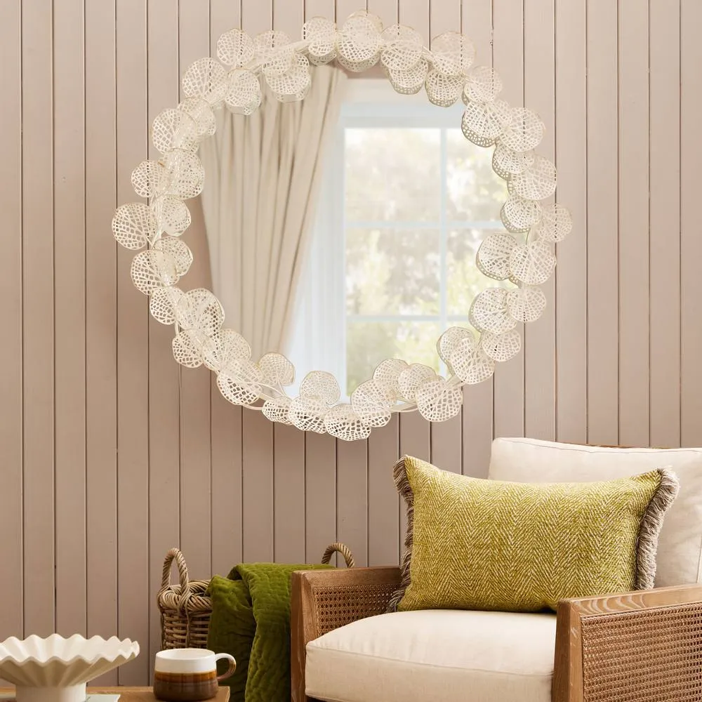 Voyage Maison Gaia Mirror in Cream 2