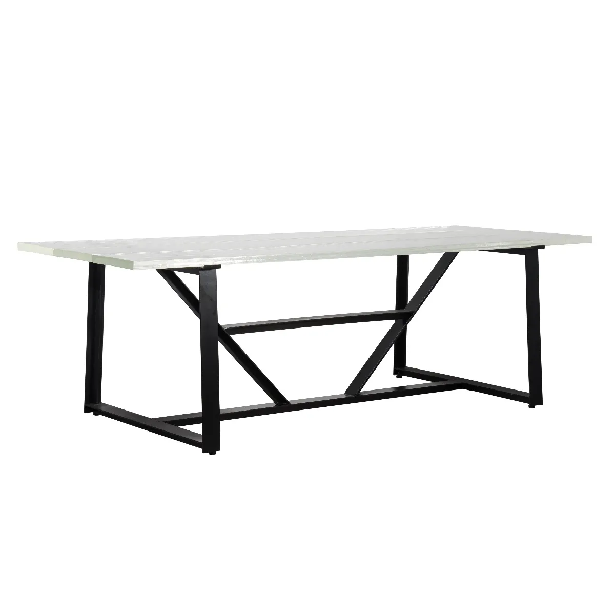Timothy Oulton Iceberg Glass Dining Table