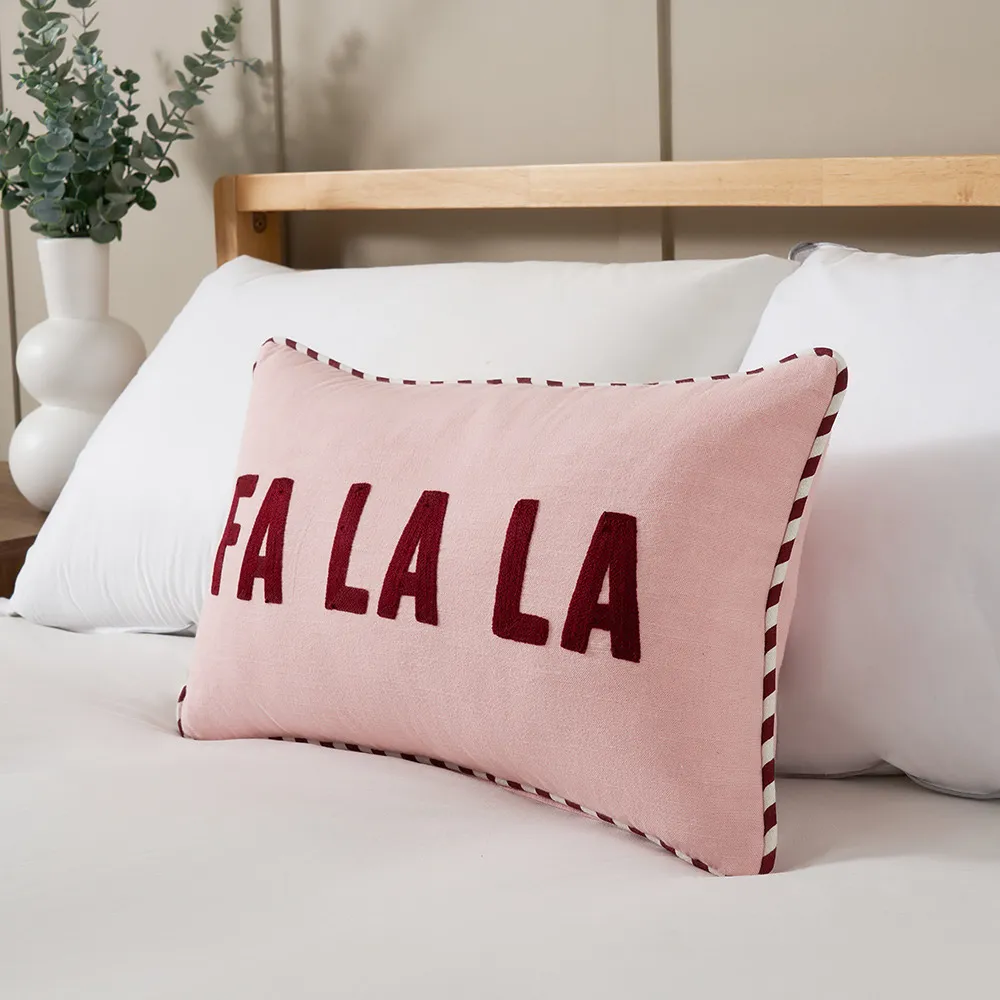 Fa La La Boudoir Cushion, Pink