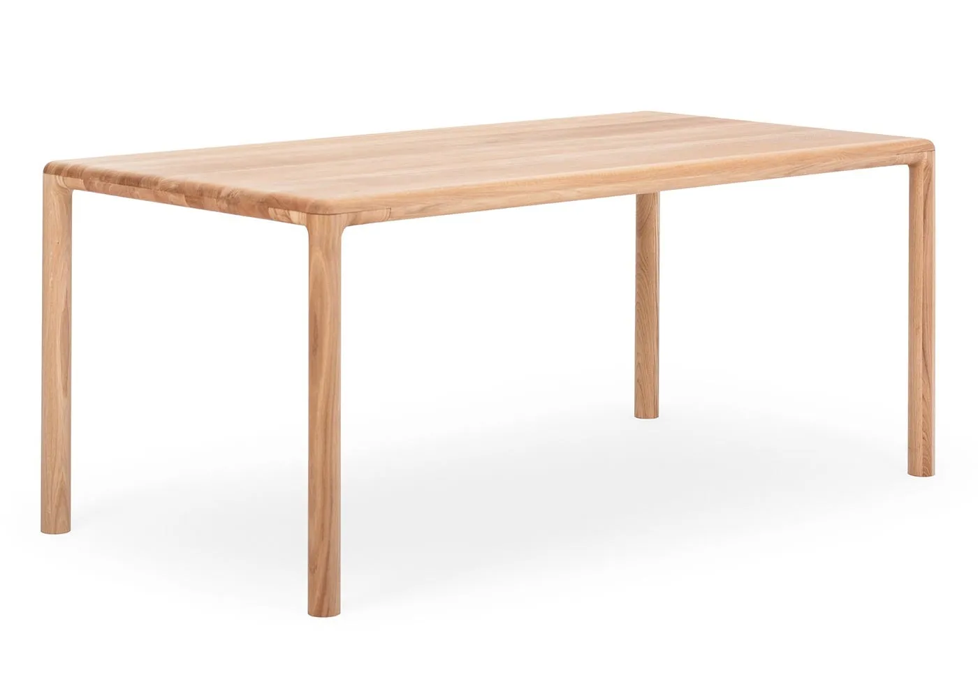 Gazzda Derven Table White Oiled Oak 180 x 90cm