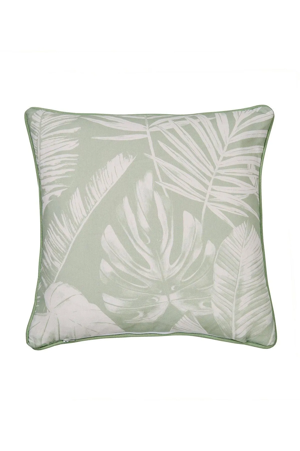 Dreams & Drapes 'Tahiti' Outdoor Water & UV Resistant Garden Filled Bench Cushion in Green 3