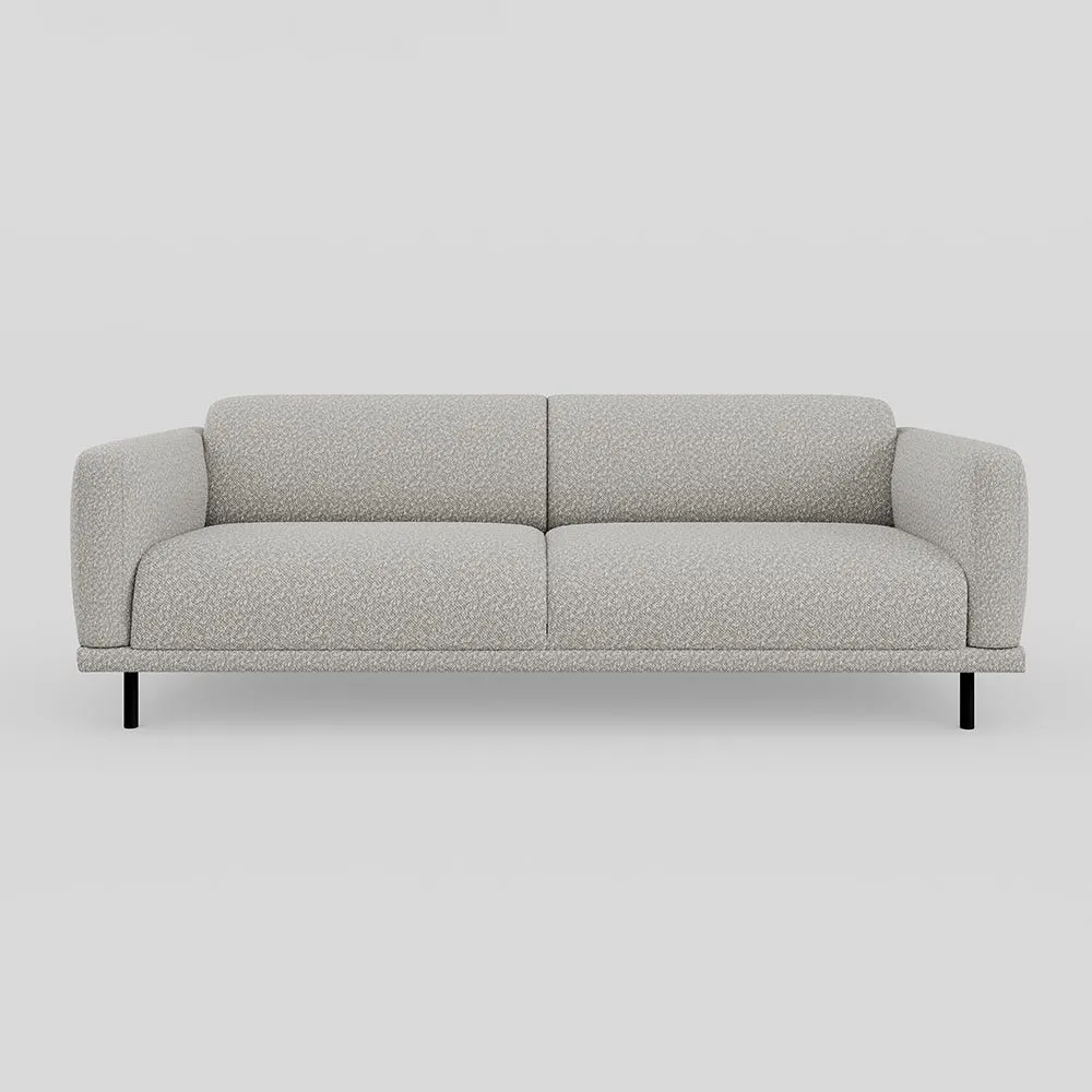 Heal's Harri 4 Str Sofa Chunky Boucle Ecru