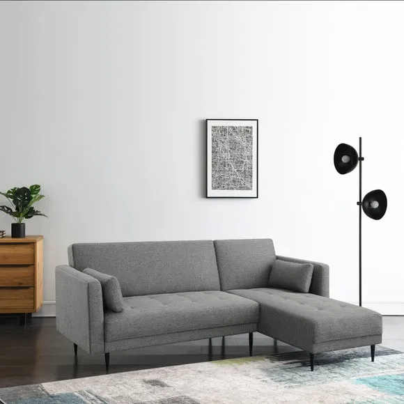 Selma Fabric Corner Double Sofa Bed 2
