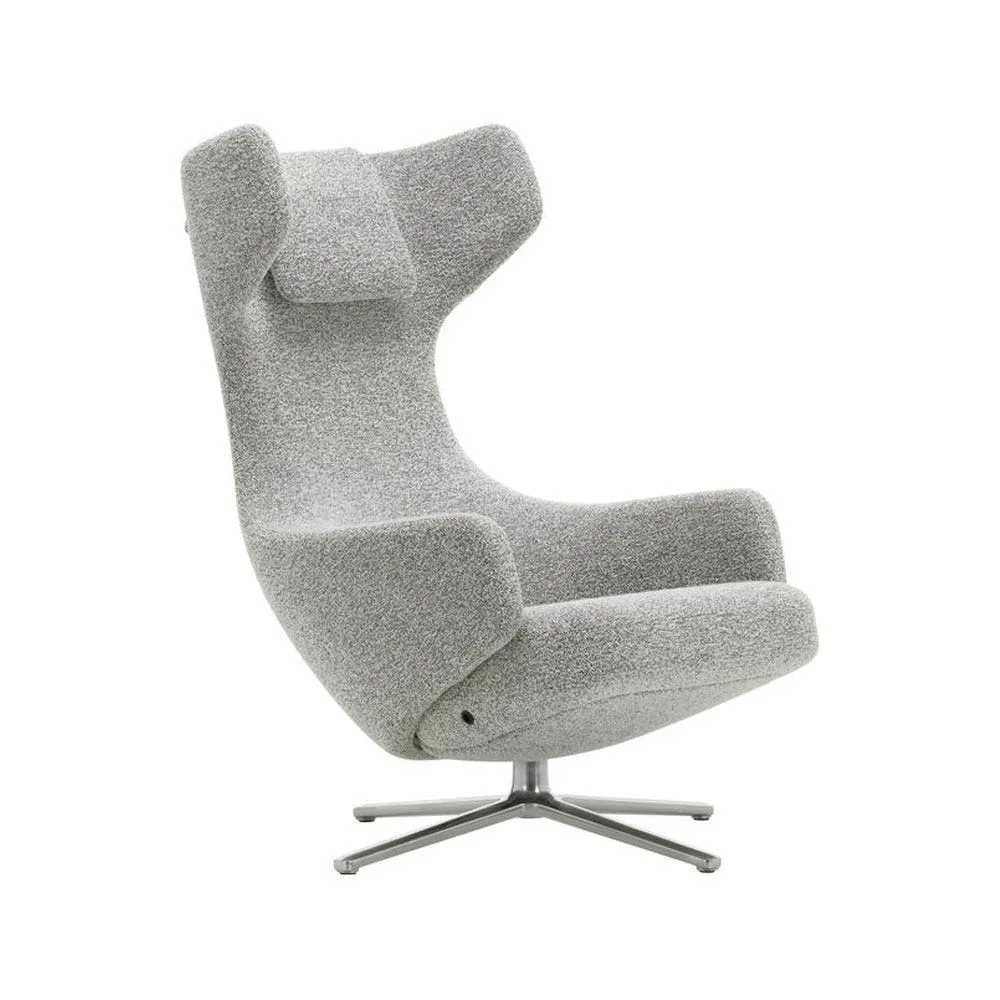 Vitra Grand Repos Lounge chair Nubia 05 Cream Dark F100 3