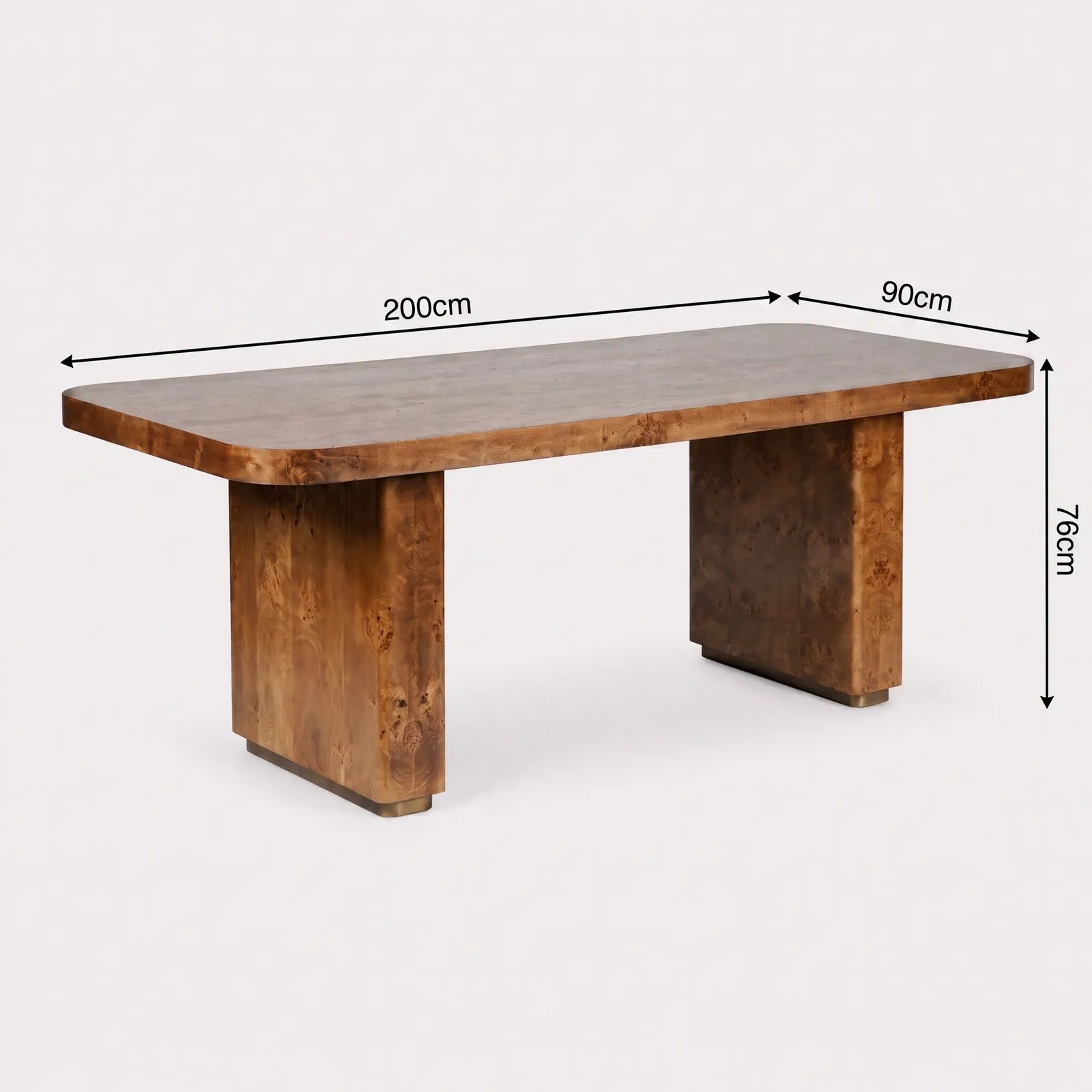 Rovenza Dining Table 200Cmx90Cmx75Cm, Mango Wood | Barker & Stonehouse 6