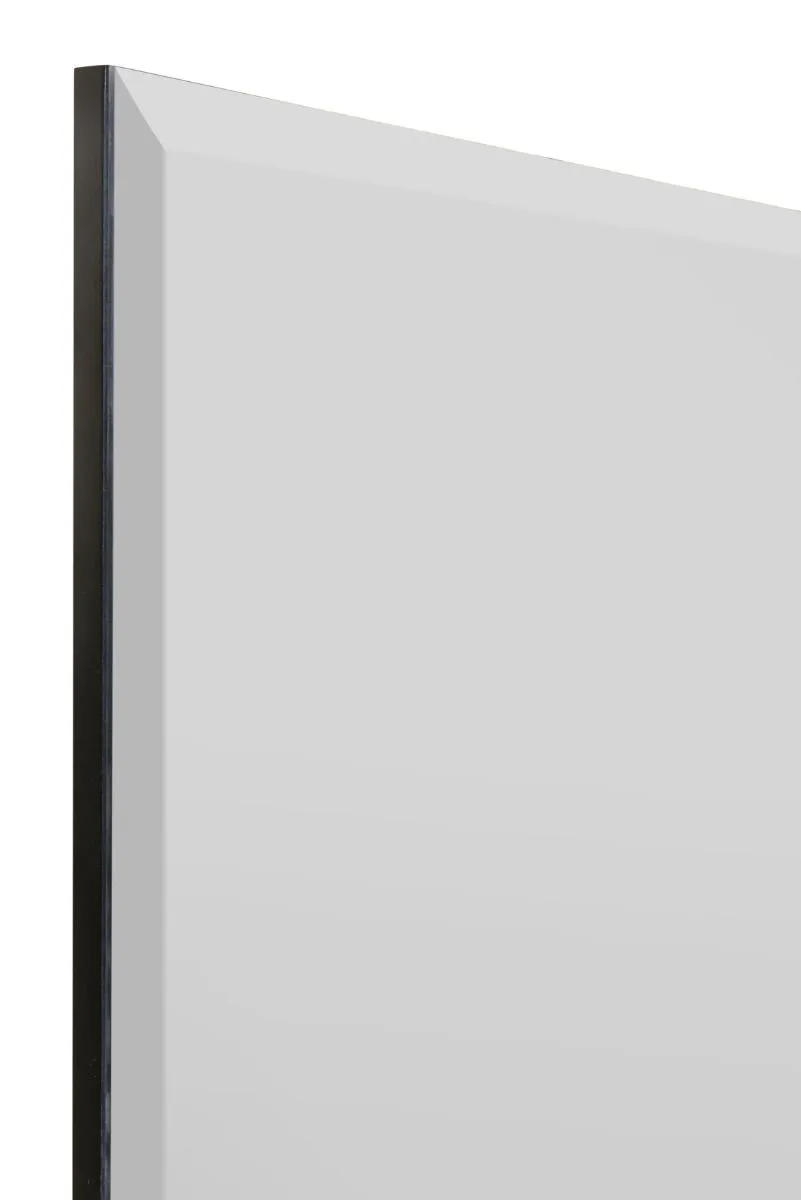 MirrorOutlet All Glass Modern Bevelled Square Wall Mirror 24" X 24" (60x60CM) in Silver 4
