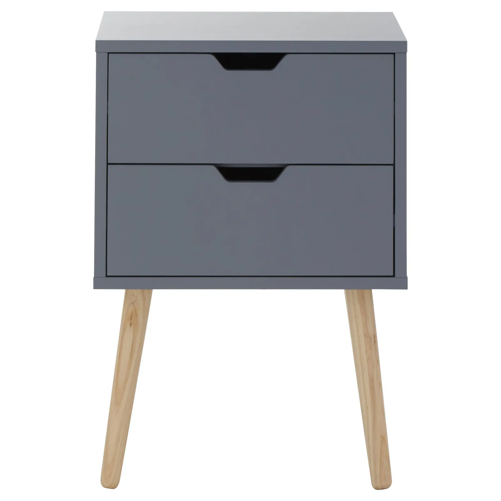 Nyborg 2 Drawer Bedside Table