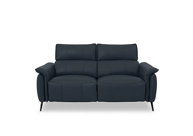 Jude Leather 2 Seater Power Recliner Sofa with Power Headrests