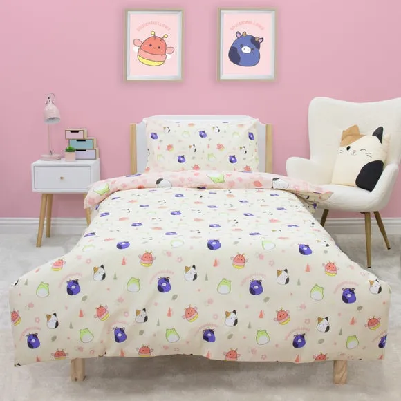 Squishmallow Duvet Cover and Pillowcase Set 3
