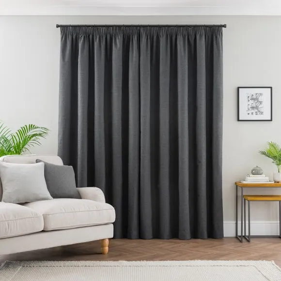 Zodiac Blackout Pencil Pleat Curtains 4